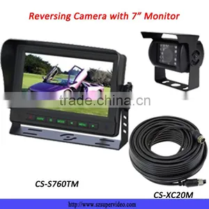 Car Rear View Night Vision Camera System With 7-inch Digital TFT LCD Monitor thumbnail-1