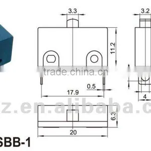 Waterproof Micro Switch,Push Button Micro Switch for Small Appliance thumbnail-5