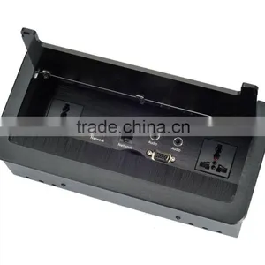 Table Outlet Boxes 2 Power+2 Network+1 VGA+2 Audio thumbnail-1