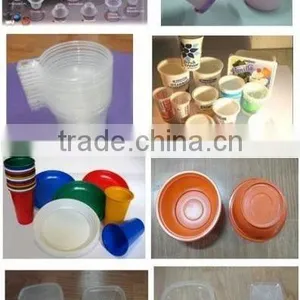 Qingdao Full Automatic Disposable Plastic Plates and Cups Making Machine Coffee/tea Cup Making Machine With Price thumbnail-6