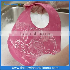 FDA Custom Baby Bib Eco Friendly Silicone Baby Bib thumbnail-6