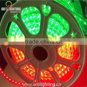 2016 Color Changing Rgb SMD5050 220V Led Light Strip With CE RoHS thumbnail-3