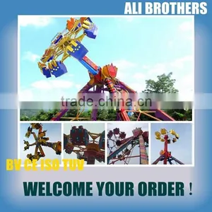 Big Pendulum Amusement Park Flying Tower Ride thumbnail-2