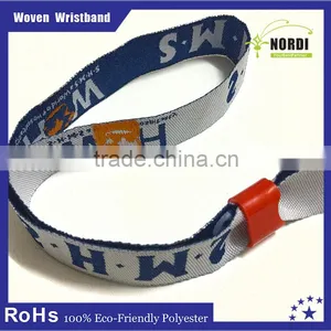 Plastic Button Woven Wristband/custom Woven Bracelet/woven Bracelet thumbnail-5