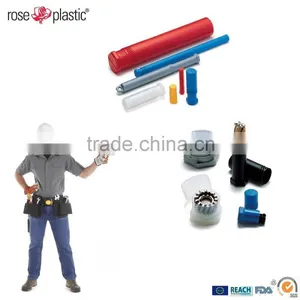 PP PE PVC Plastic Twist Labelling Printing Twist Round Plastic Tube for Disc Mill Cutter Twist Pack DP thumbnail-5