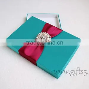 Professional Factory Supply Custom Design Wedding Invitation Gift Box From Direct Manufacturer thumbnail-3