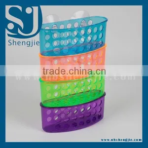 Trade Assurance Wholesale Mesh With Handle Laundry Plastic Bathroom Basket/plastic Bathroom Desk Storage Basket thumbnail-4