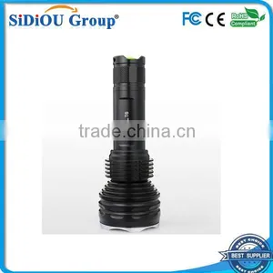 1000 Lumen Led Aluminum Rechargeable Flashlight thumbnail-1