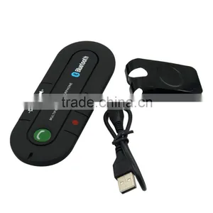 Bluetooth Slim Magnetic Handsfree Car Kit Multipoint Speakerphone Ts-MT03 With Visor Clip thumbnail-1