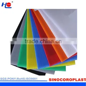 Easy to Clean and Puncture Plastic Coreflute Board thumbnail-3