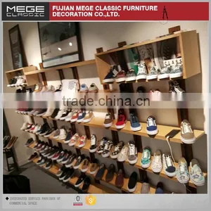 Retail Store Shoes Exhibition Round Display Rack thumbnail-4