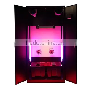 Hydroponic Double Door Greenhouse Plant Garden Room Waterproof Hydroponics Box thumbnail-1