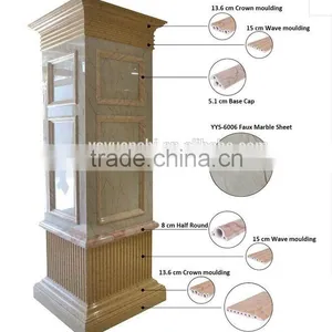 PVC Frame PVC Moudling Marble Disign Wood Grain From China thumbnail-1