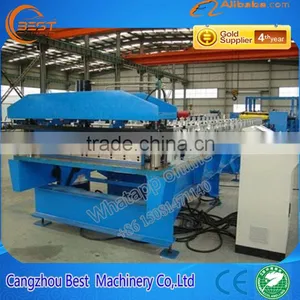 Used Metal Standing Seam Roof Panel Roll Forming Machine For Sale thumbnail-2