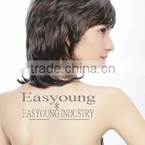 Natural Short Synthetic Curly Hair Lace Wig, Lady's Short Wigs Suppliers thumbnail-3