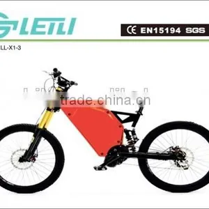 48V 350W off Road Stealth Bomber Electric Bicycle , Beach Cruiser Electric Bicycle, Men's Ebike thumbnail-3