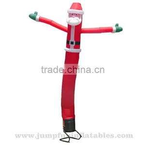 Santa Claus Sky Dancer 10ft High Inflatable Air Tube for Advertising thumbnail-1