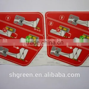 Smooth Surface Self-adhesive Paper Sticker for Instrument thumbnail-1