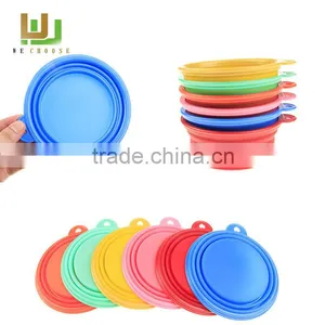 Eco-Friendly Silicone Collapsible Pet Dog Bowl Portable Silicone Folding Bowl for Travel Hiking Custom-made Silicone Bowl thumbnail-2