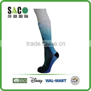 Blue Sea Pattern Women Printing Polyester Socks thumbnail-6