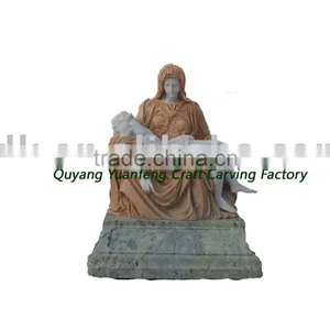 Stone Carving Sculpture Maria Statue thumbnail-1