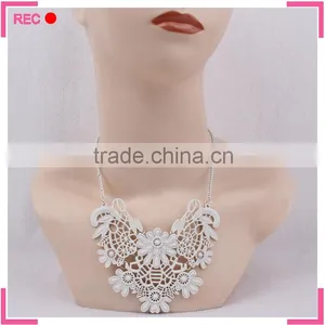 Different Types of Necklace Chains Jewelry, Crochet Decoration Fancy Necklace Design thumbnail-1