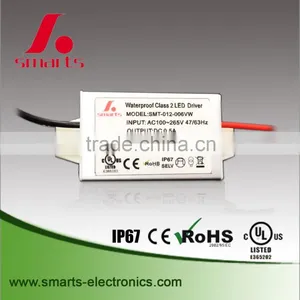 12v 0.5a 1a Energy Saving Constant Voltage Led Strip Driver thumbnail-1