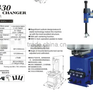 Gummireifen Changer Autoreifen Changer Truck Tire Changer Lt95 thumbnail-3
