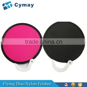 Custom Small Folding Cloth Frisbee Fabric Soft Frisbee thumbnail-6