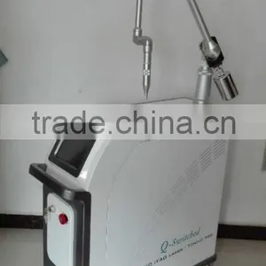 1064 nm 532nm q Switch nd Yag Laser Tattoo Removal Beauty Salon Equipment Prices thumbnail-2