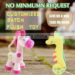 Black Little Custom Stuffed Plush Animal Dog Toy thumbnail-1