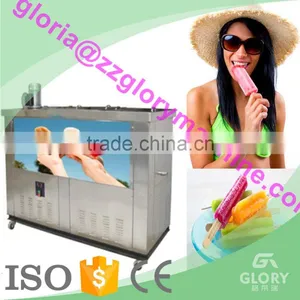 Air Cooling 4 Moulds Ice Popsicle Machine/ Ice Lolly Machine/ Popsicle Making Machine thumbnail-1