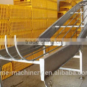 Livestock Poultry Slaughterhouse Equipment Poultry Cage Descend Channel Abattoir Machinery of Poultry Slaughterhouse thumbnail-3