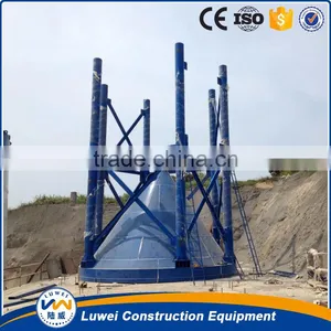 50-2000ton Bolted Cement Silo Site Installation Scene thumbnail-3