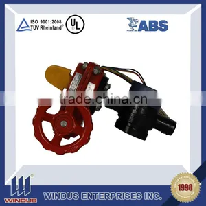 DN3300 PN101 Plain Steel Butterfly Valve thumbnail-2