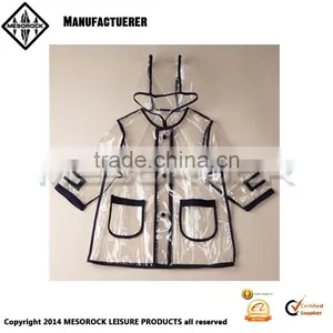 100% EVA Fashion Rain Coat For Kid thumbnail-1