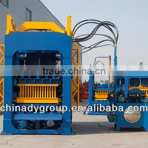 Dongyue Brand Price Concrete Block Making Machine QT10-15 Cement Block Making Machine (39 Plants in India) thumbnail-1