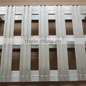 4-Way Entry Type and Double Faced Style Recycle Aluminum Alloy Pallet thumbnail-2