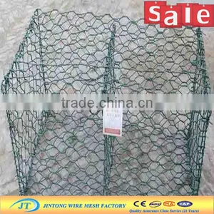 Hexagonal Gabion Box/Gabion Basket/Hexagonal Stone Cage (100% Professional Manufacturer) thumbnail-1