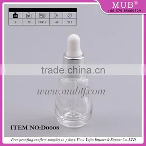 Hot Selling Apple Shaped Glass Dropper Bottles With Child Proof Rubber Dropper thumbnail-3