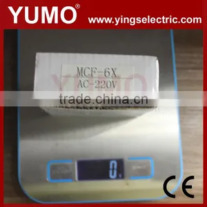 MCF-6X 6 Digit Magnets Counter Pvc Counter Display Wire Meter Counter thumbnail-5