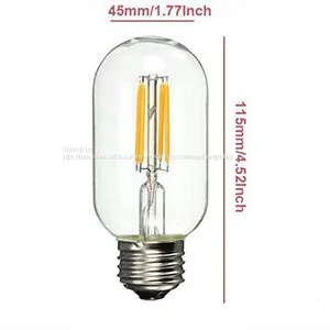 Edison Vintage LED Filament Bulb 2200K 4W T45 Led Bulb Edison Repalce 25W Incandescent Lamp thumbnail-1