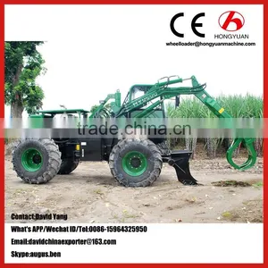 Factory Hot Sale Wheel Sugar Cane Loader for Sale thumbnail-4