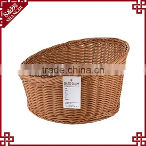 Wholesale in Bulk Bevel Round Shape Fruit Storage Basket Bread Display thumbnail-1