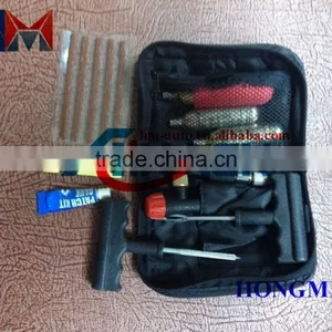 CO2 Tire Tyre Inflation Inflator Repair Tool Kit Motorcycle ATV QUAD Dirt Bike thumbnail-1