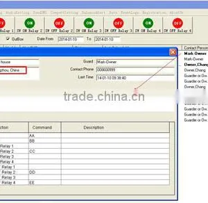 KING PIGEON Alarm Access Network Controller , Contact id Alarm Monitoring Software thumbnail-4