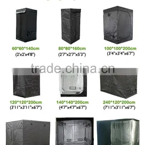 60x60x120 Indoor Grow Mushroom Grow Room/grow Tent Kits,hydroponic Mylar Fabric for Gow Tent Material 600D thumbnail-6