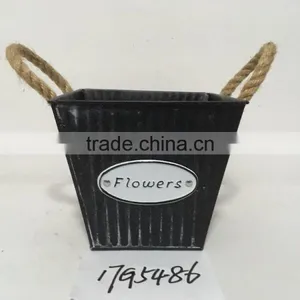 Chia High Quality Rectangle Wall Hanging Planter for Indoor Planting thumbnail-2