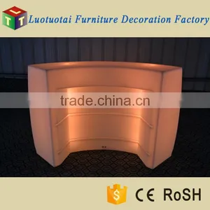 LED Remote Straight Bar Counter/ Hot Sell LED Rechargeable Bar Counter/LED Outdoor Lawn Use Bar Counter thumbnail-2