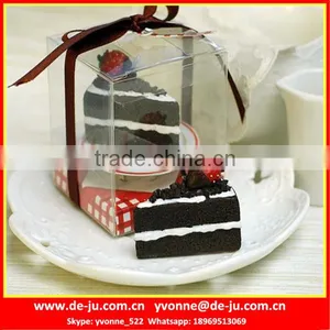 Birthday Gift Black Mousse Strawberry Cake Candle thumbnail-1